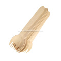 Party flatware birch wood disposable spork